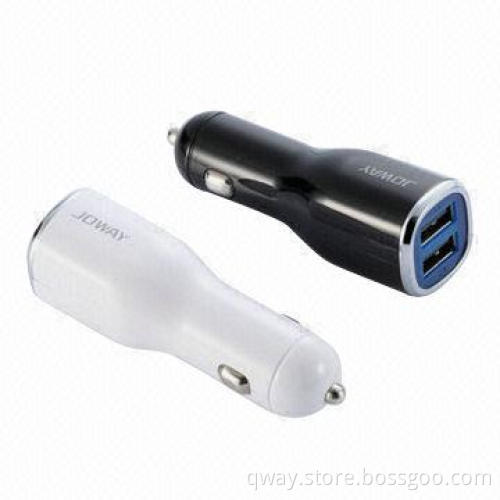 Cute Universal Mini Size 2,000mA USB 2.0 Port Car Charger, Safe to Use